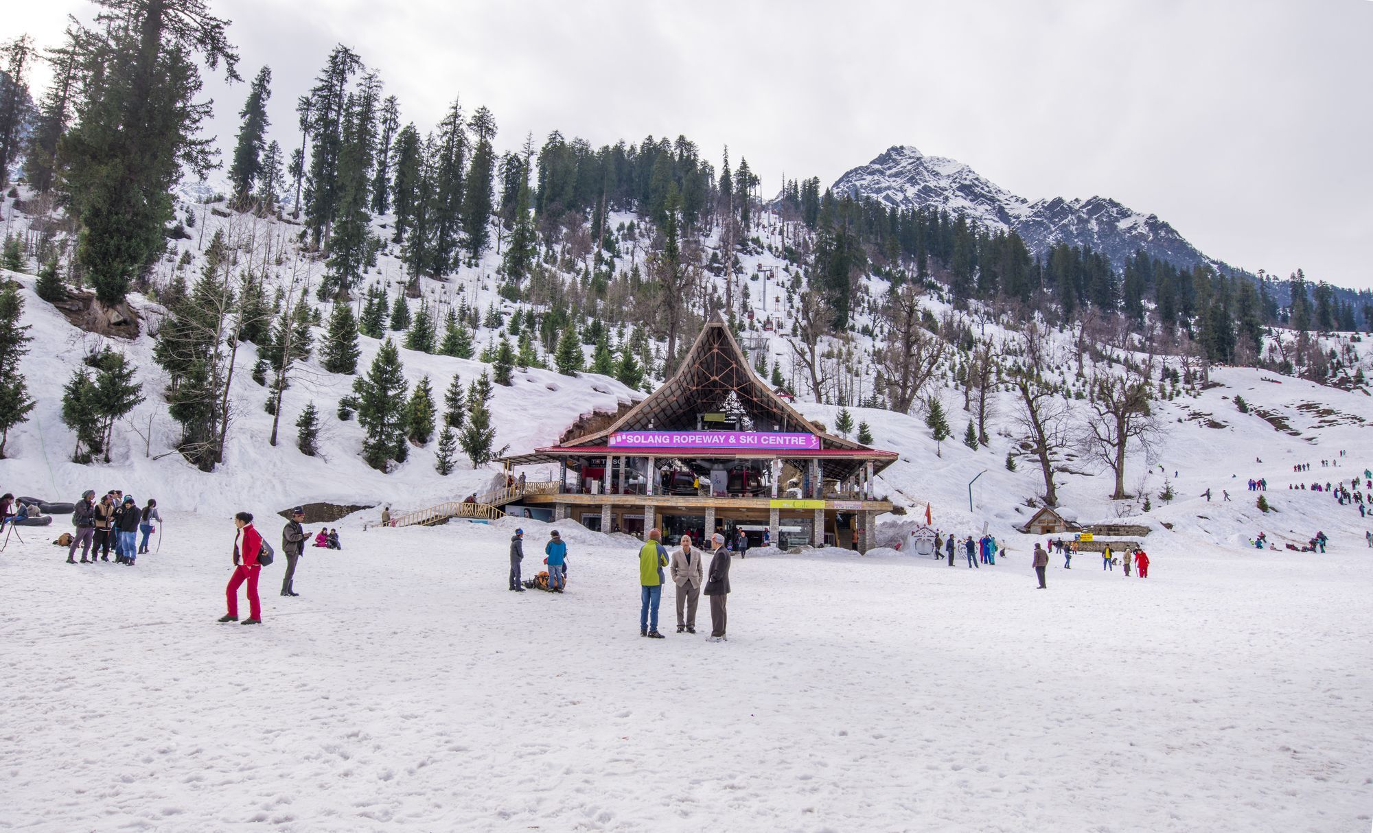 Solang Valley Resort Palchan Ngoại thất bức ảnh